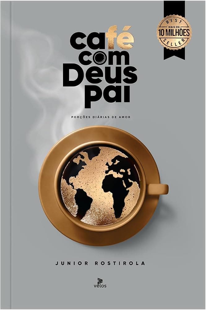 Capa do livro Café com Deus Pai 2026, de Junior Rostirola